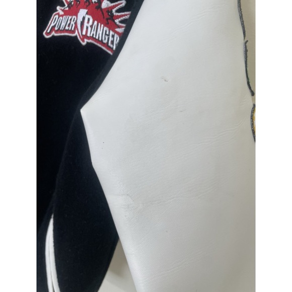 Disney Power Rangers NINJA STORM Red Ranger Varsity Jacket VTG RETIRED Boy 10/12 - Picture 5 of 11